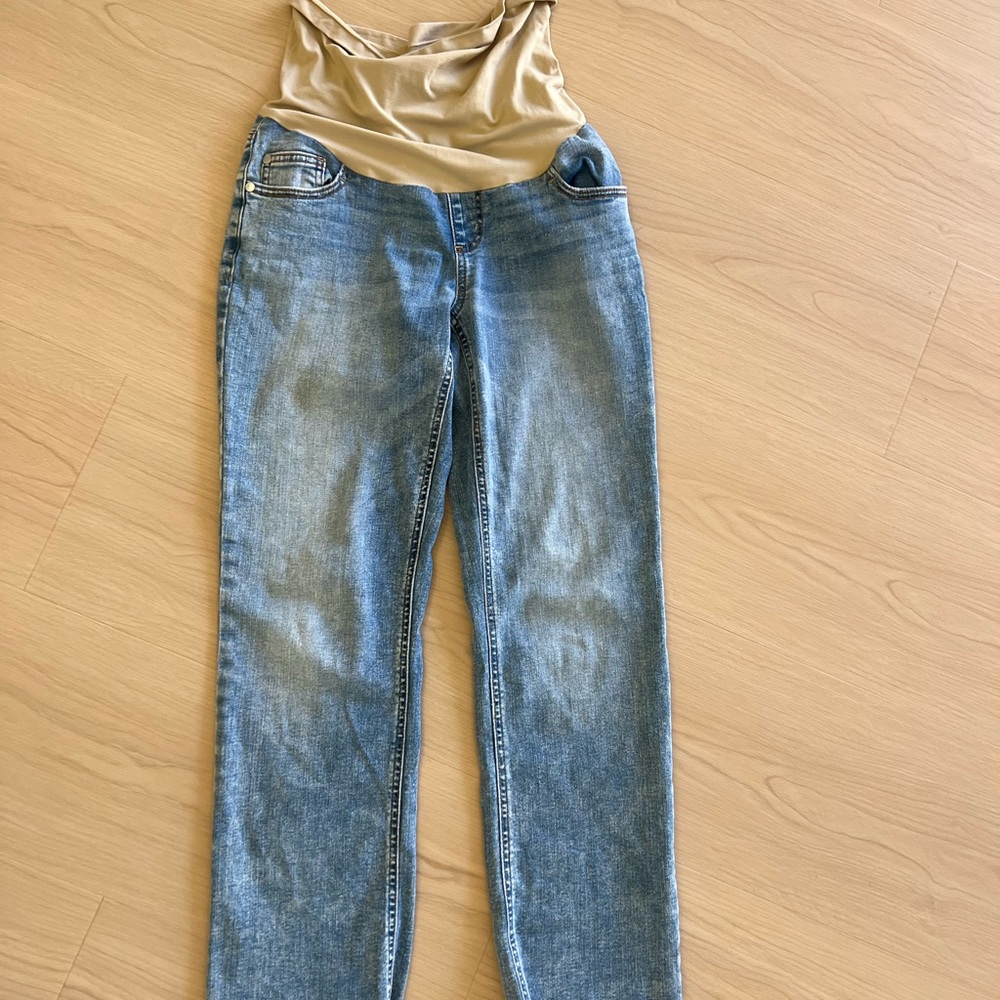 Indigo Blue Women's Straight Leg Jeans - Light Blue